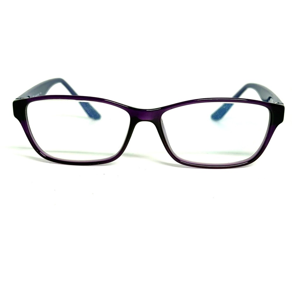 Lacoste L3803B 513 Purple Glitter Rectangular Eyeglass Frames 51-13-135 Italy